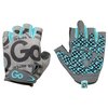 Gofit Women's Pro Trainer Gloves with Padded Go-Tac Palm (Teal/Medium) GF-WGTC-M/TU